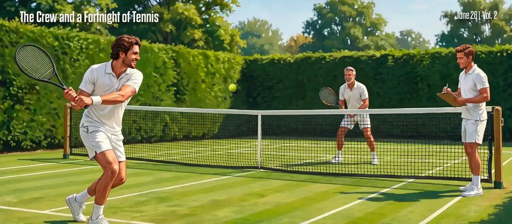 WIMBLEDON VILLAGE - The Crew and a Fortnight of Tennis