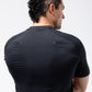 Black Crest Men's Rival Training Tee in Black, view 6