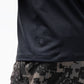 Black Crest Men's Rival Training Tee in Black, view 9
