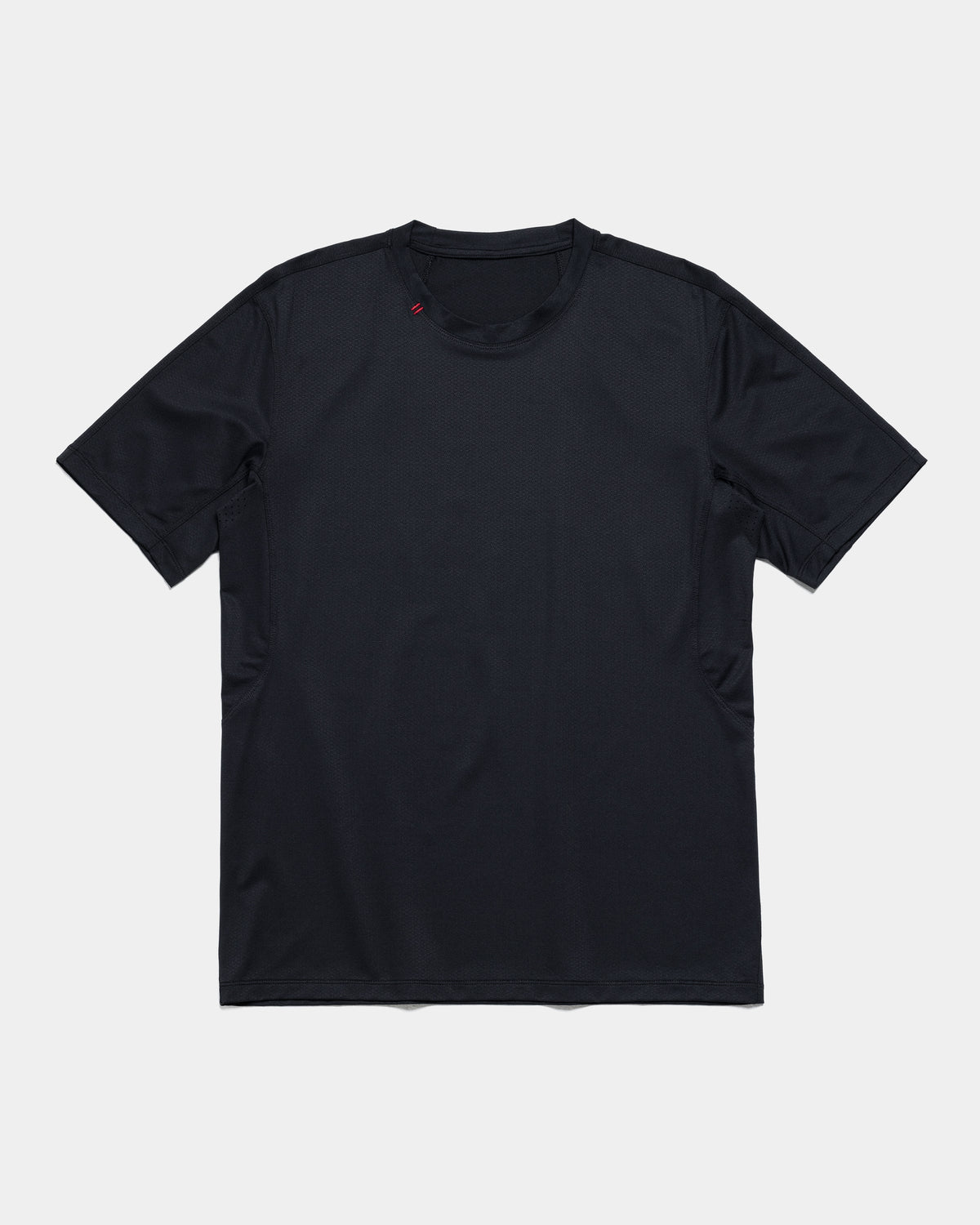Black Crest Men's Rival Training Tee in Black, view 2