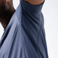 Black Crest Men's Rival Training Tee in Navy, view 8