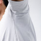 Black Crest Men's Rival Training Tee in Light Grey, view 8