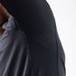 Black Crest Men's Rival Long Sleeve Training Tee in Black, view 9