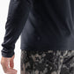 Black Crest Men's Rival Long Sleeve Training Tee in Black, view 7