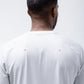 Black Crest Men's Rival Long Sleeve Training Tee in Light Grey, view 7