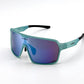 BOLD Shadows wrap sunglasses in blue, view 1