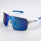 BOLD Shadows wrap sunglasses in white, view 1