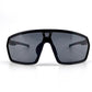 BOLD NSP low-profile sunglasses in black, view 2