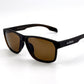 BOLD Thunderhead square sunglasses in brown, view 1