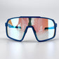 BOLD Slayers oversized photochromic sunglasses in blue, view 4