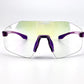 BOLD Emerald rimless photochromic sunglasses in purple, view 4