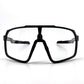 BOLD Slayers oversized photochromic sunglasses in black, view 4