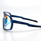 BOLD Slayers oversized photochromic sunglasses in blue, view 5