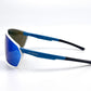 BOLD NSP low-profile sunglasses in blue, view 3