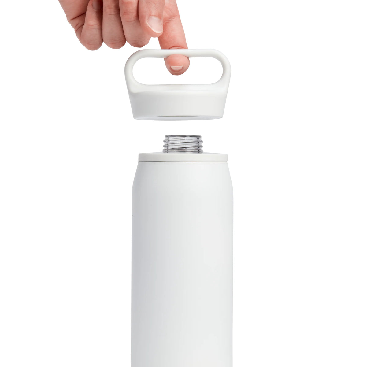 Created Co. Wander 26oz Insulated Water Bottle in White, view 2