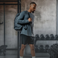 Varlo Men's Terra Recovery Element Hoodie Shirt in Ash Gray, view 5