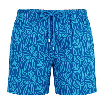 Atlas Blue - Mid-Length Hybrid Short