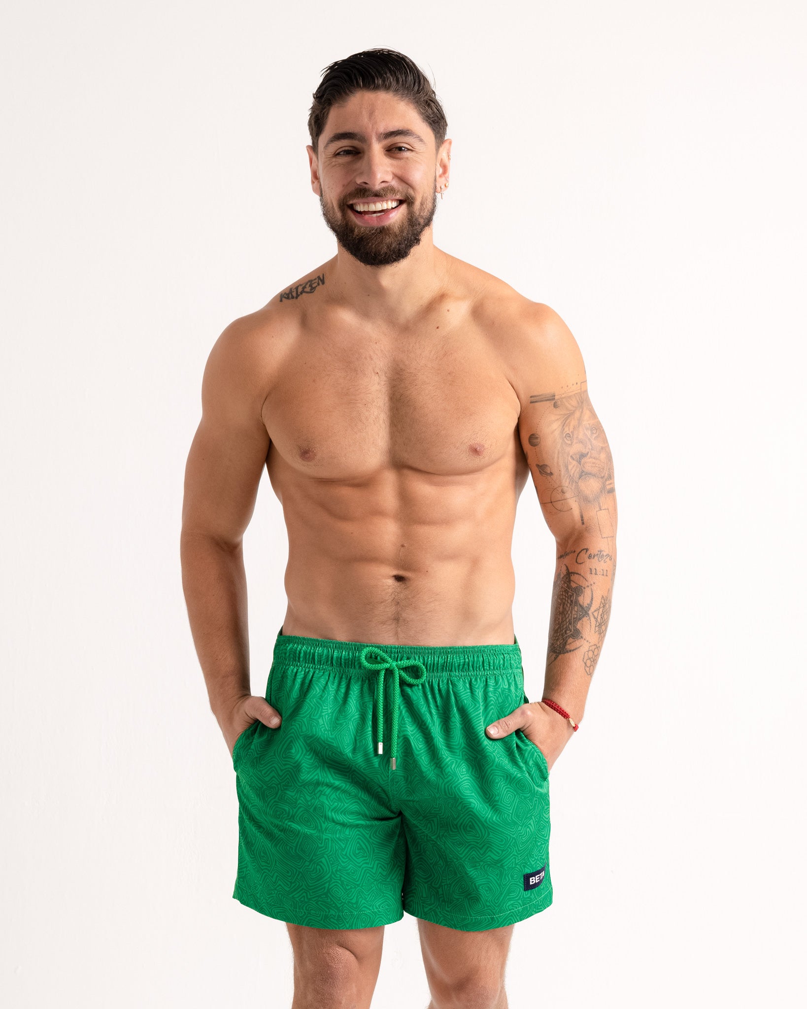 Beta Green - Mid-Length Hybrid Short