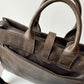 Miami Leathers Crazy Horse leather 16 inch briefcase, brown, image 5 of 9