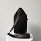 Full-Grain Crazy Horse Leather Sling Bag for Men – Rugged Travel Crossbody Bag
