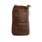 Miami Leathers Cambridge full grain leather crossbody phone pouch, image 4 of 6
