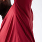 Black Crest Men's Rival Long Sleeve Training Tee in Deep Red, view 3