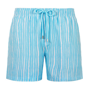 length:classic blue hamptons hybrid short