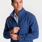 Buki Men's Breckenridge Full-Zip Sweatshirt in Tokyo Blue, view 3