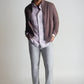 Buki Men's Breckenridge Full-Zip Sweatshirt in Espresso, view 5