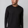 Buki CINQO Men's Long Sleeve Tech Tee, Black