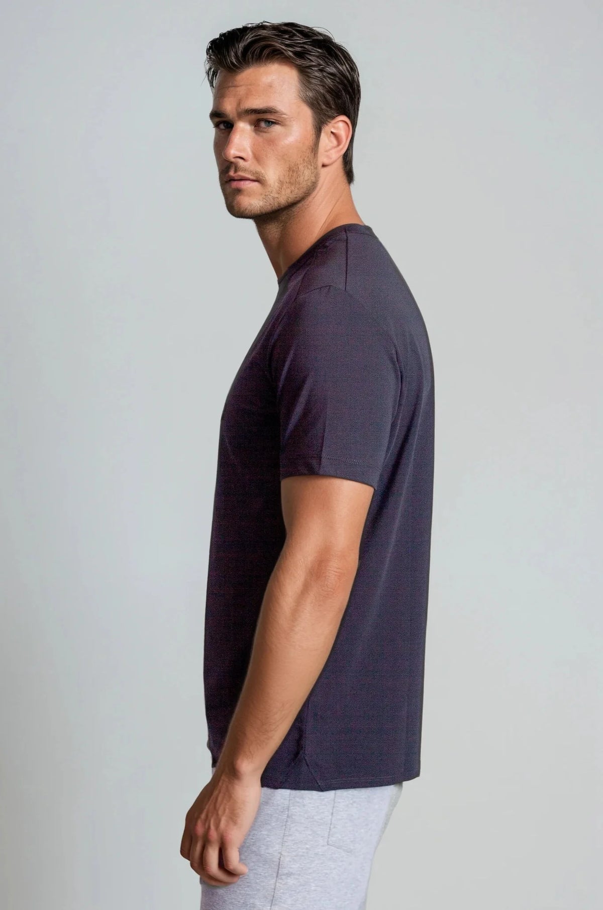 Buki CINQO men's tech tee black, image 5 of 6