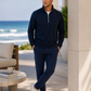 Buki CINQO travel half zip navy, image 2 of 4