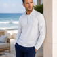Buki CINQO travel half zip white, image 2 of 4