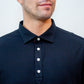 Buki CINQO men's tech polo black, image 5 of 5