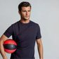 Buki CINQO men's tech tee black, image 3 of 6