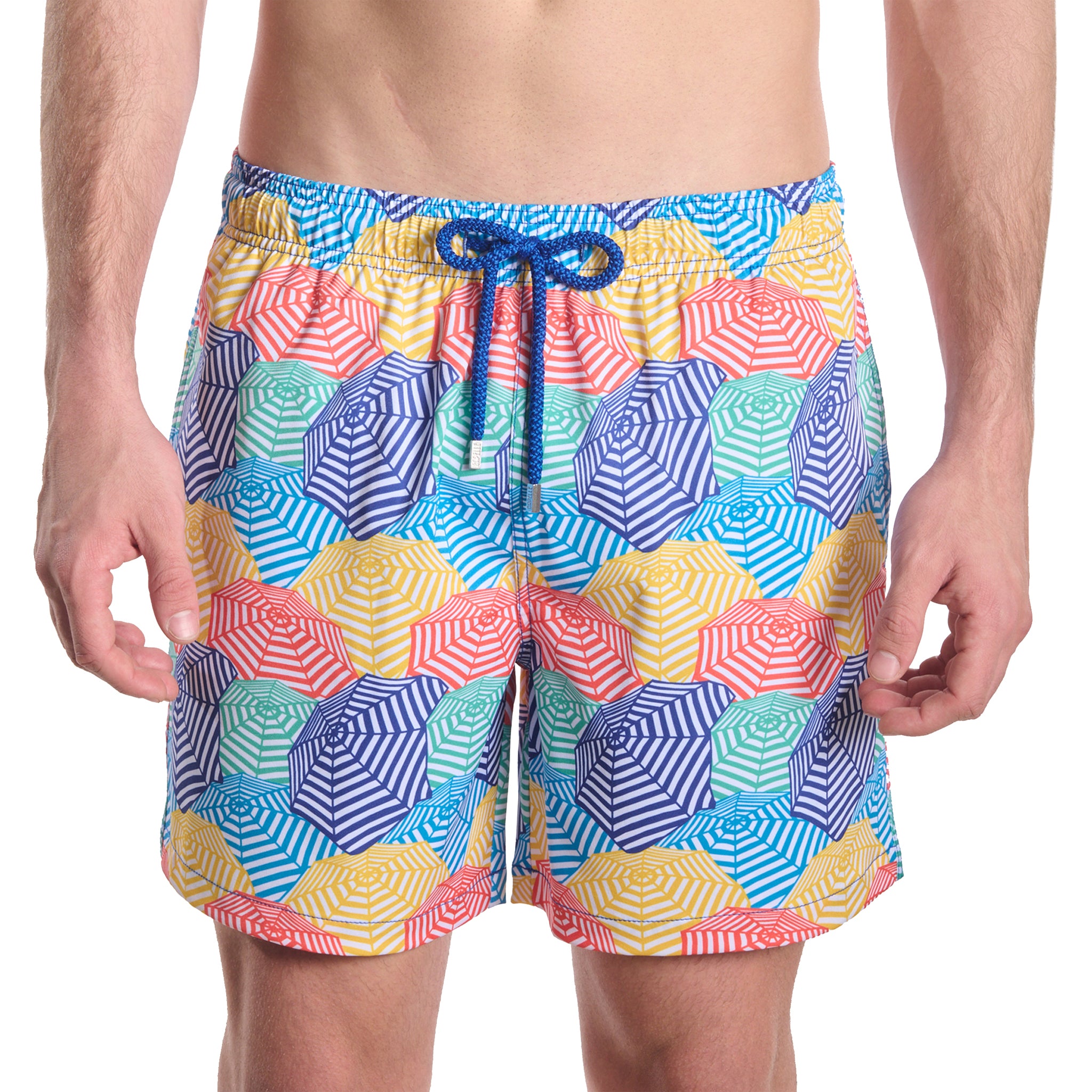 Bayside, Shade Splash men's hybrid swim short, front view