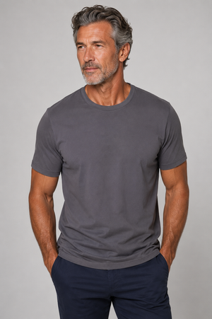 Buki CINQO men's tech tee raven, image 1 of 7