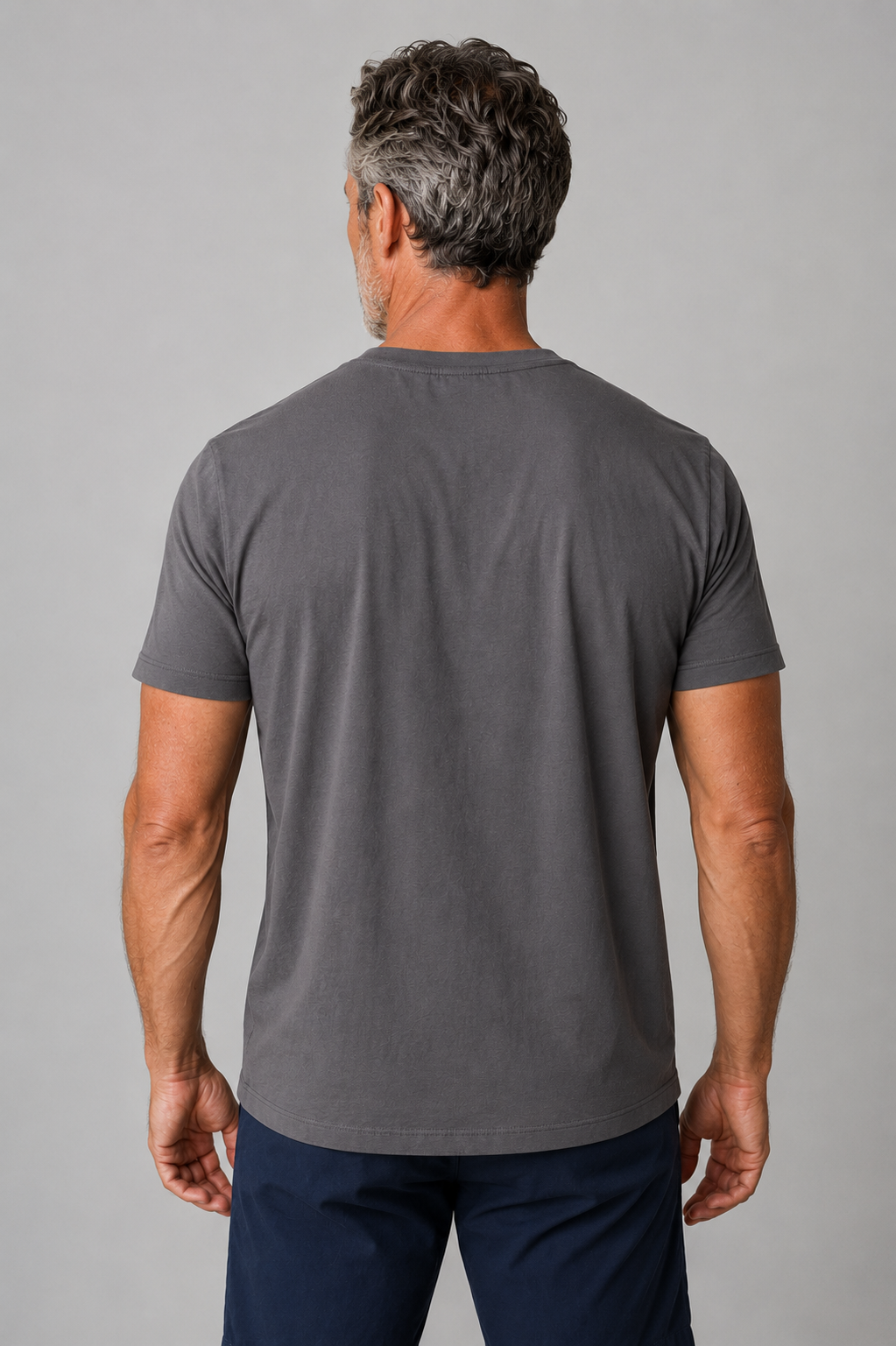 Buki CINQO men's tech tee raven, image 7 of 7