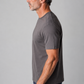 Buki CINQO men's tech tee raven, image 4 of 7