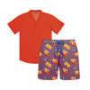 Sunset Coral – Men’s Matching Resort Set