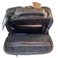 Miami Leathers Crazy Horse leather 16 inch laptop backpack, brown, image 3 of 10