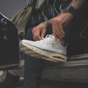 CDNCE Coastal Trainer White Noise men's resort sneaker, image 2 of 7