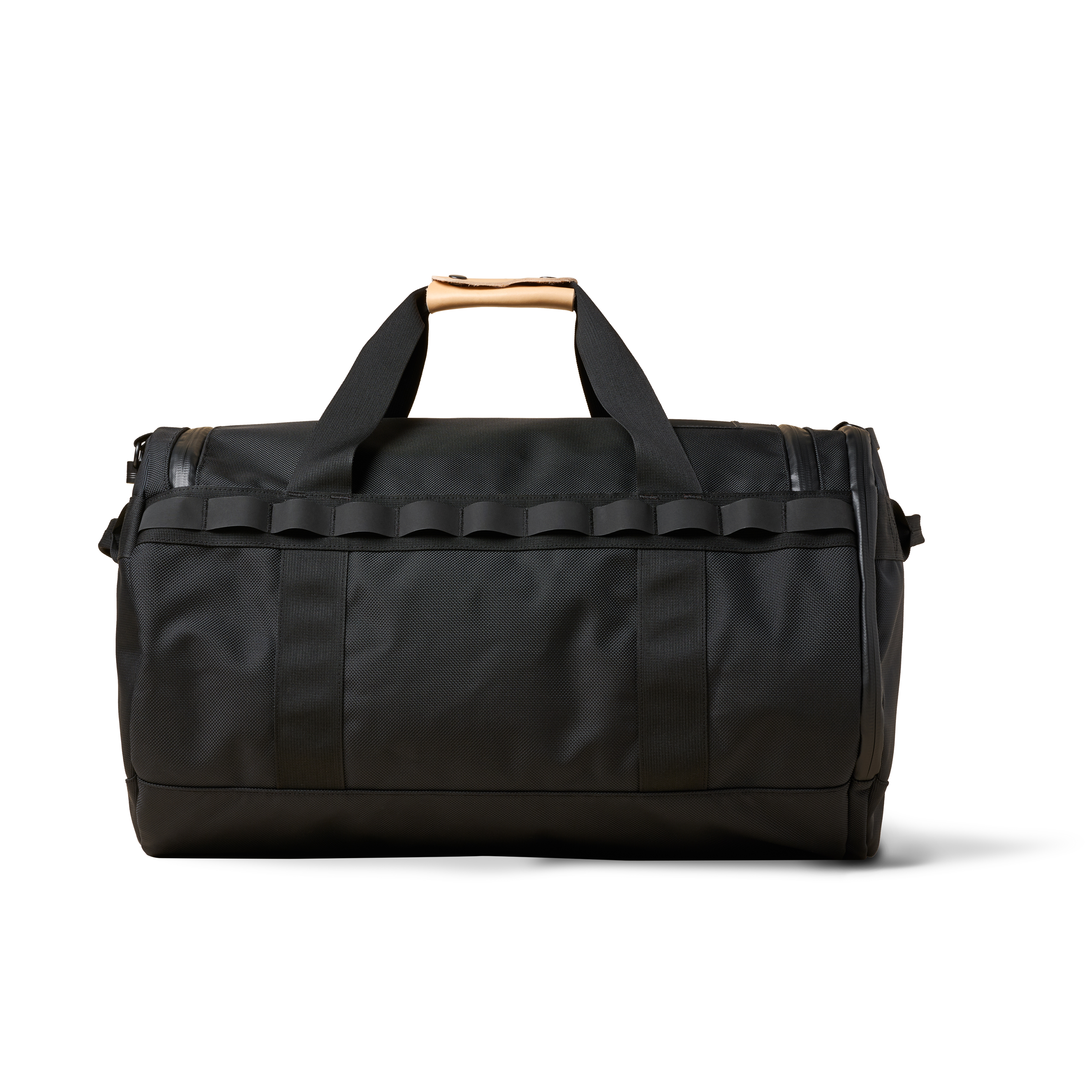 The Brown Buffalo Duffalo 50L travel duffel in Ballistic Black, view 3
