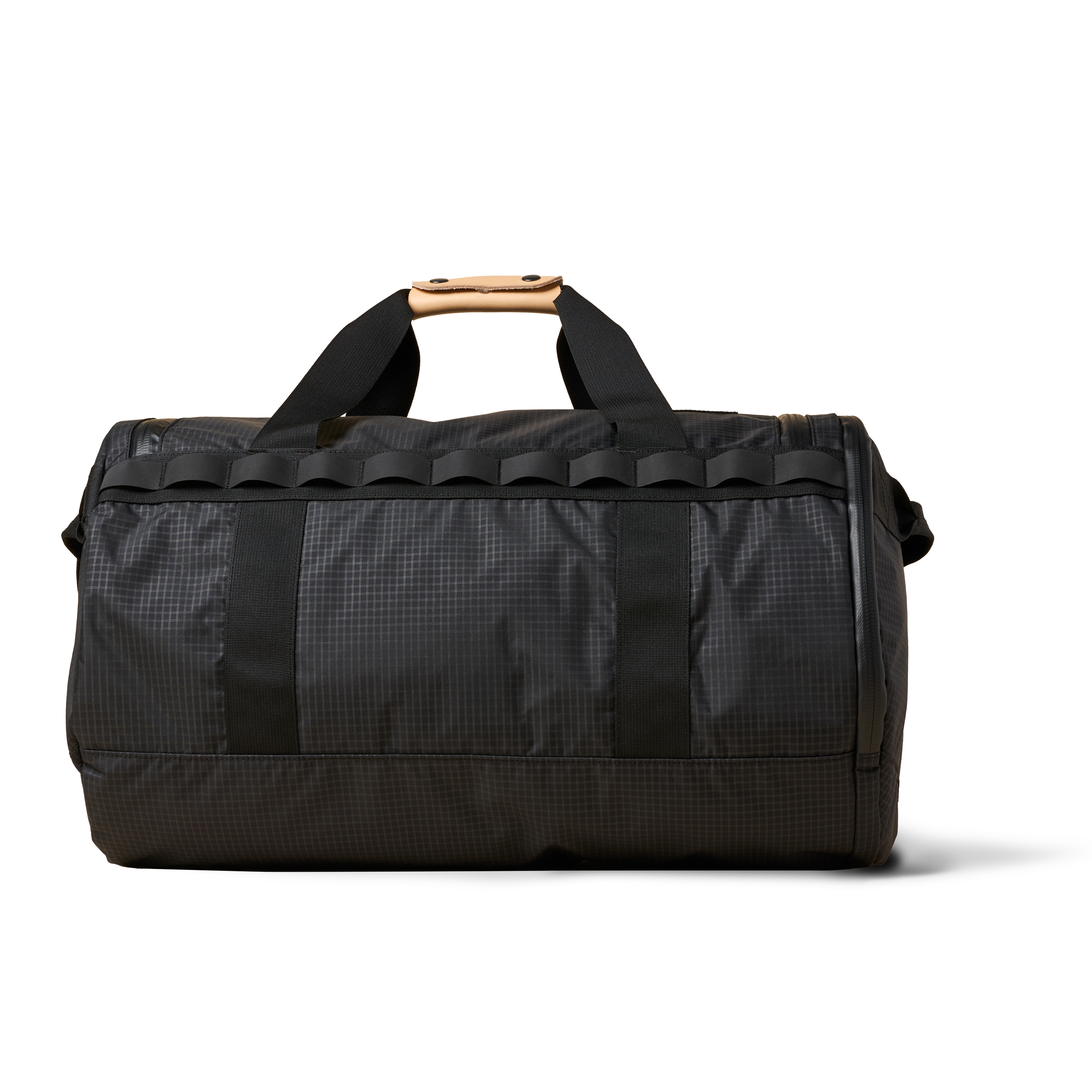 The Brown Buffalo Duffalo 50L travel duffel in Black Grid, view 3