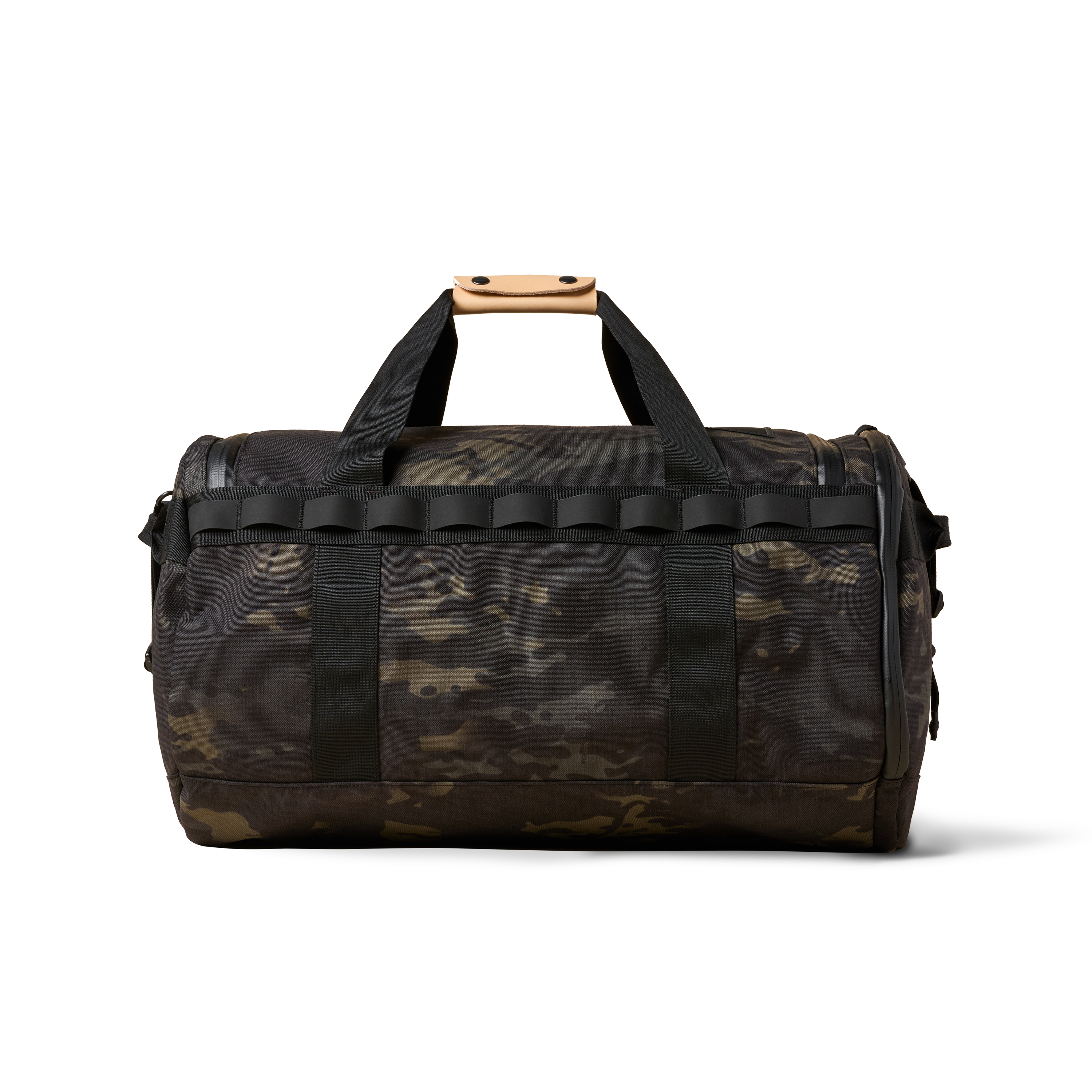 The Brown Buffalo Duffalo 50L travel duffel in Black Multicam, view 3