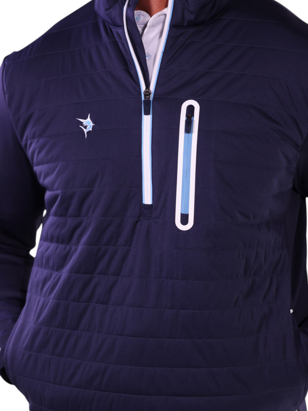 White Water Life Hampton Pullover Technical Layer in Navy, view 8
