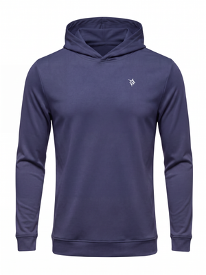 White Water Life Hillside Performance Hoodie in Navy
