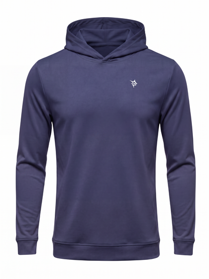 White Water Life Hillside Performance Hoodie in Navy