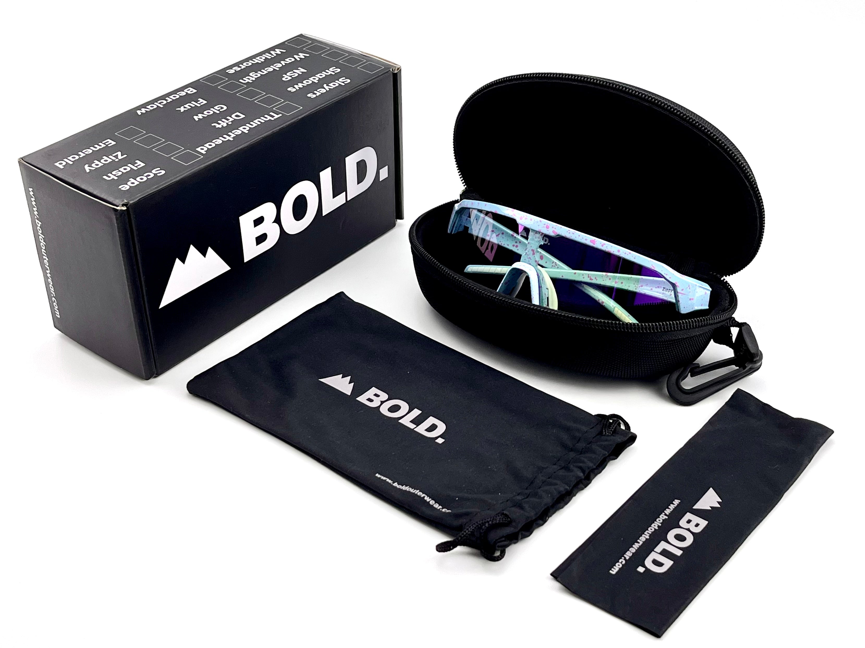 BOLD Zippy Photochromic Shield Sunglasses