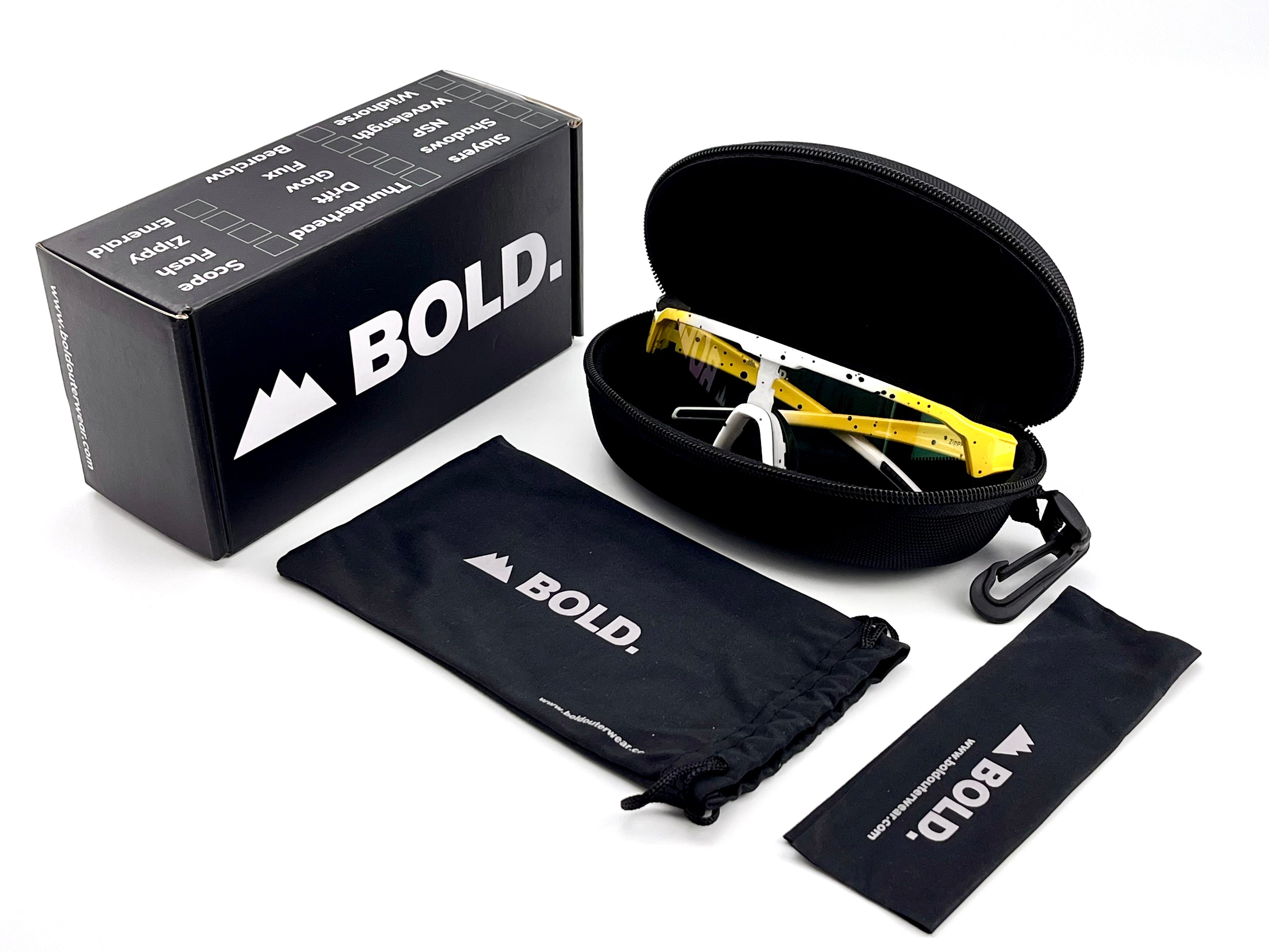 BOLD Zippy Photochromic Shield Sunglasses